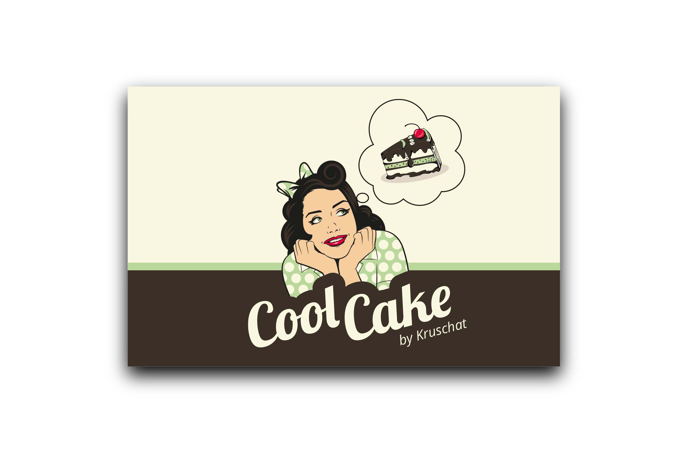 Logo und Vistenkarte für Cool Cake