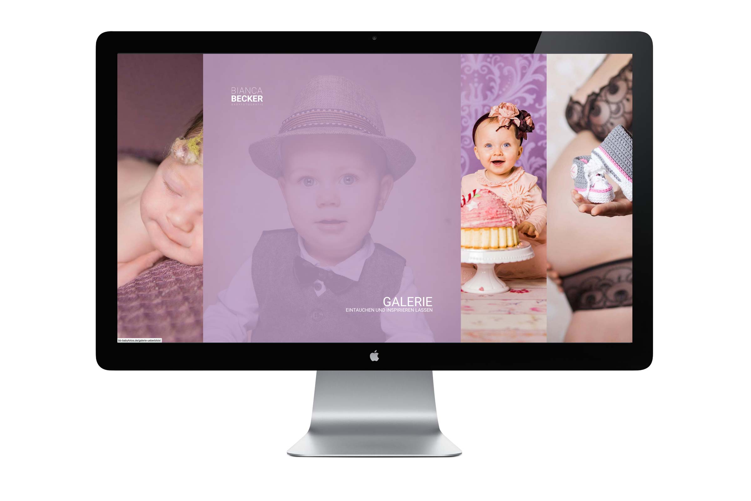Responsive Webdesign für BB-Babyfotos.de by WIWA Design