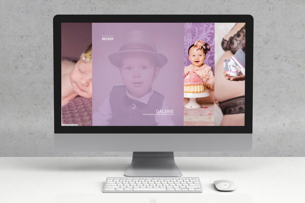 Responsive Webdesign für bb-babyfotos.de by WIWA Design