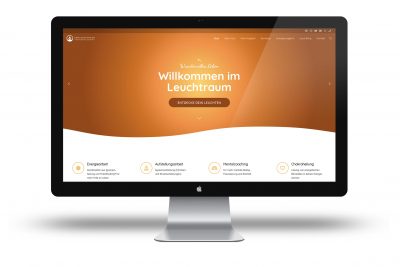 Webseite Der Leuchtraum