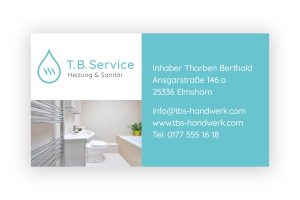 T.B. Service Baustellenbanner